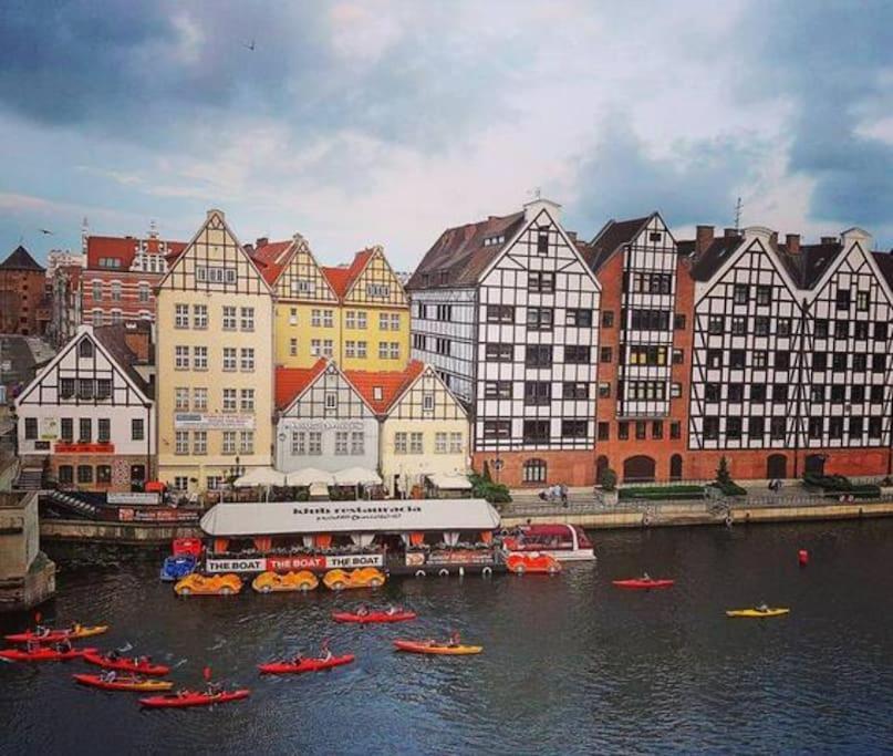 River View Sailor'S Old Town Apartment Danzica Esterno foto